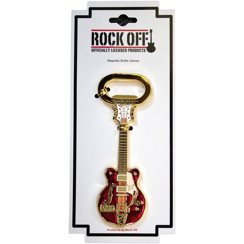 - Mathew Street Rust Guitar Bottle opener - Multicolours